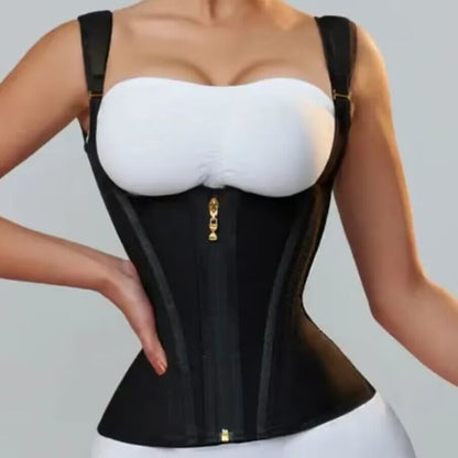 Double Waistband Corset Vest