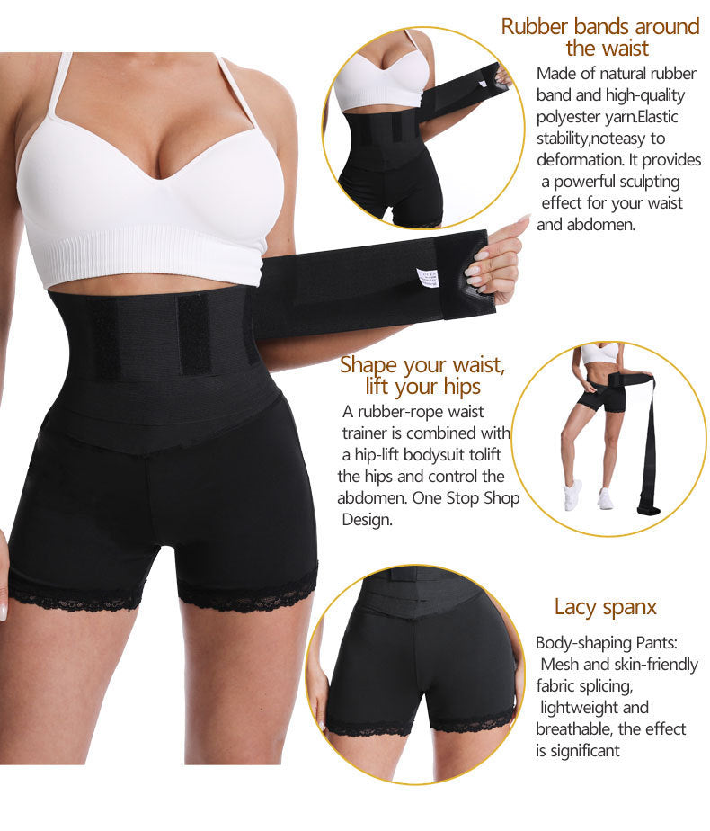 Tummy Control Panty with Girdle Band