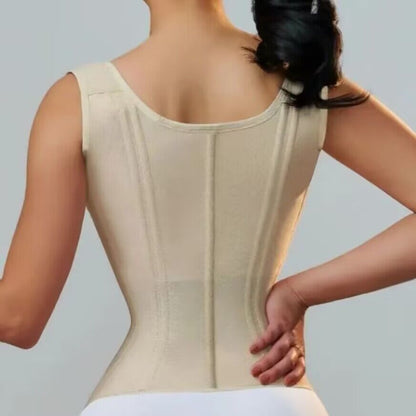 Double Waistband Corset Vest