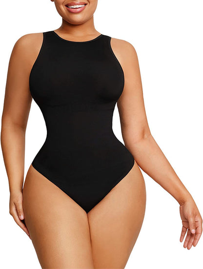 Belly Contraction Round Neck Body Shaper