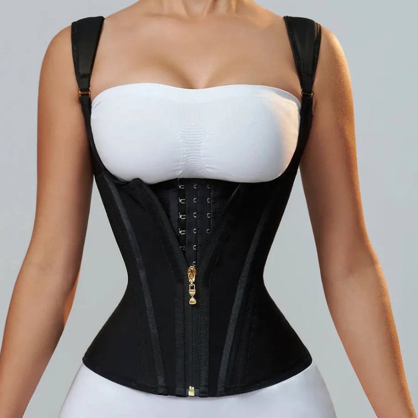 Double Waistband Corset Vest