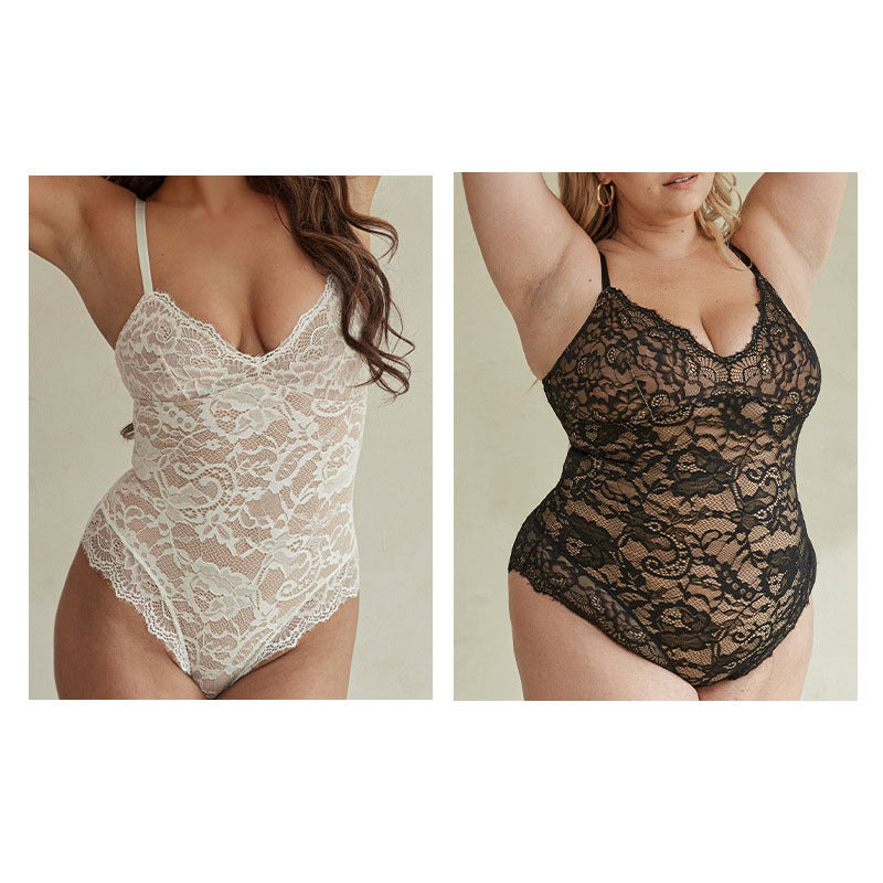 Lace Smooth Shapewear Bodysuit