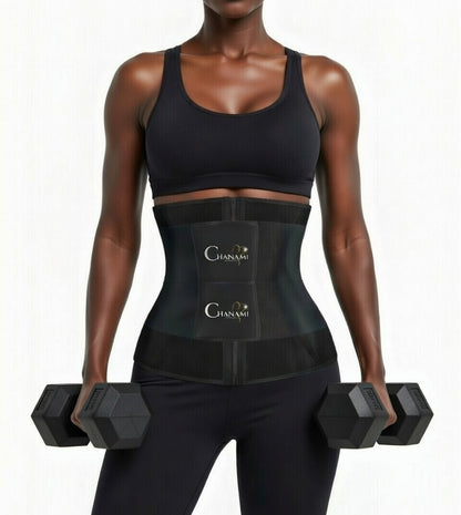 Chanami Dual-Strap Latex Waist Trainer for Postpartum