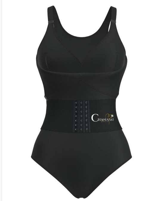 Chanami Postpartum Shapewear Bodysuit with Breast Pump Access